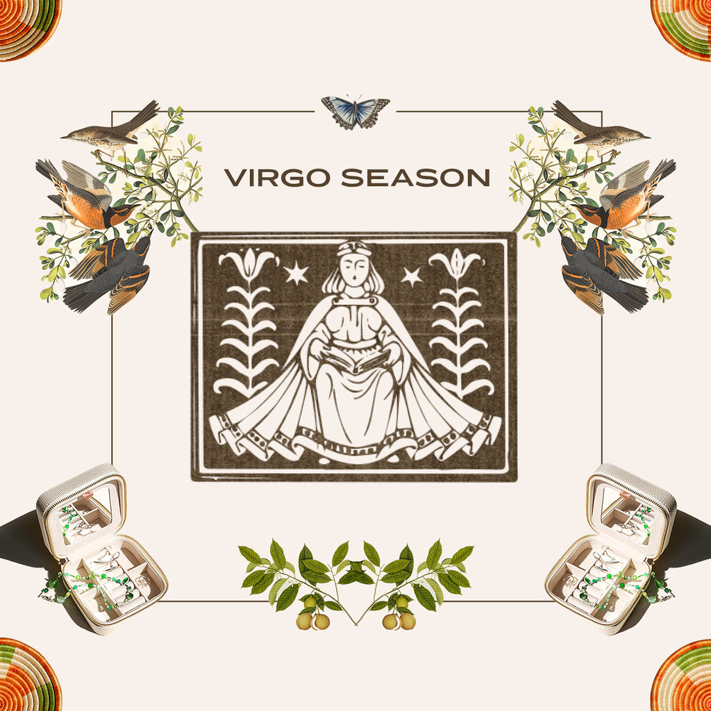 Virgo Season blog explaining Virgo energy, affirmations, and Tarot readings for each sign